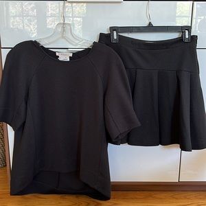 BCBGeneration skirt and top set